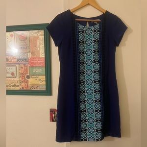 Gorgeous Blue Pattern Dress